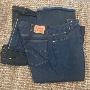 Levi blue Jeans siz W 44  L 32.  New never worn. 5 pairs